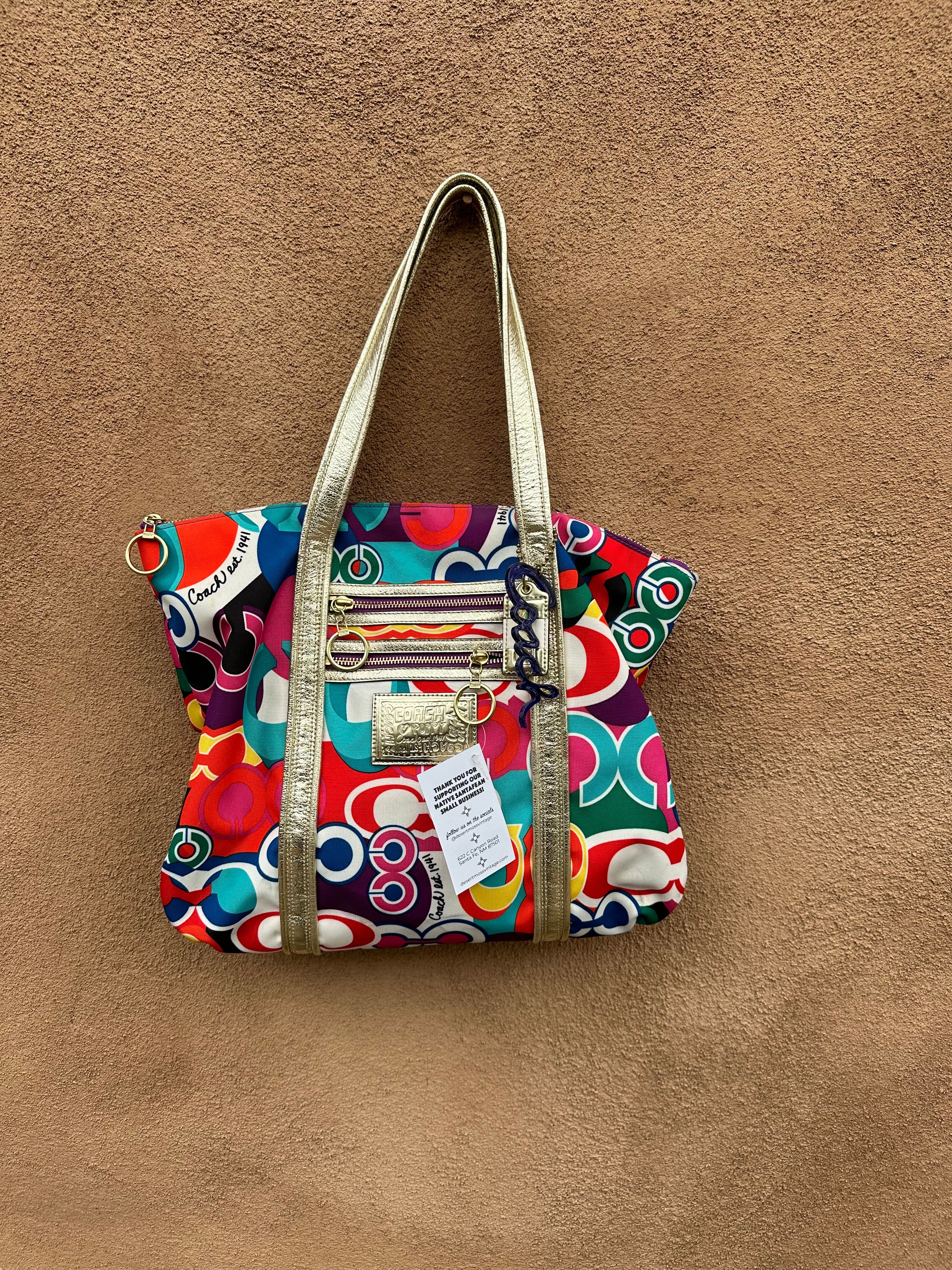 Native Poppy Logo Tote