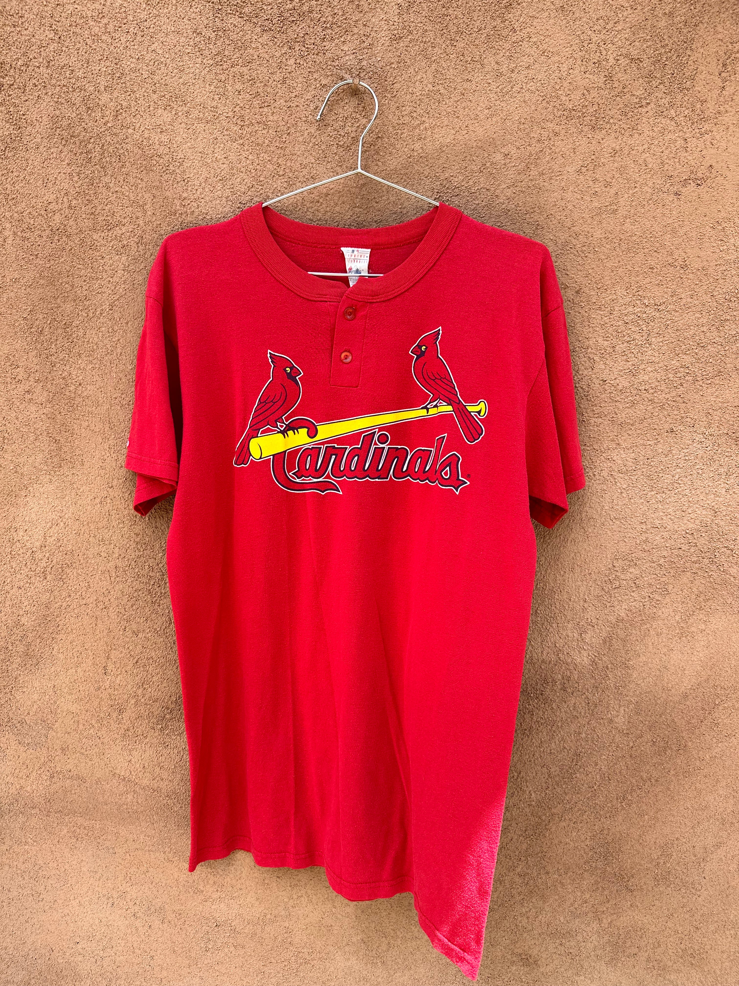 ST LOUIS CARDINALS HENLEY TEE