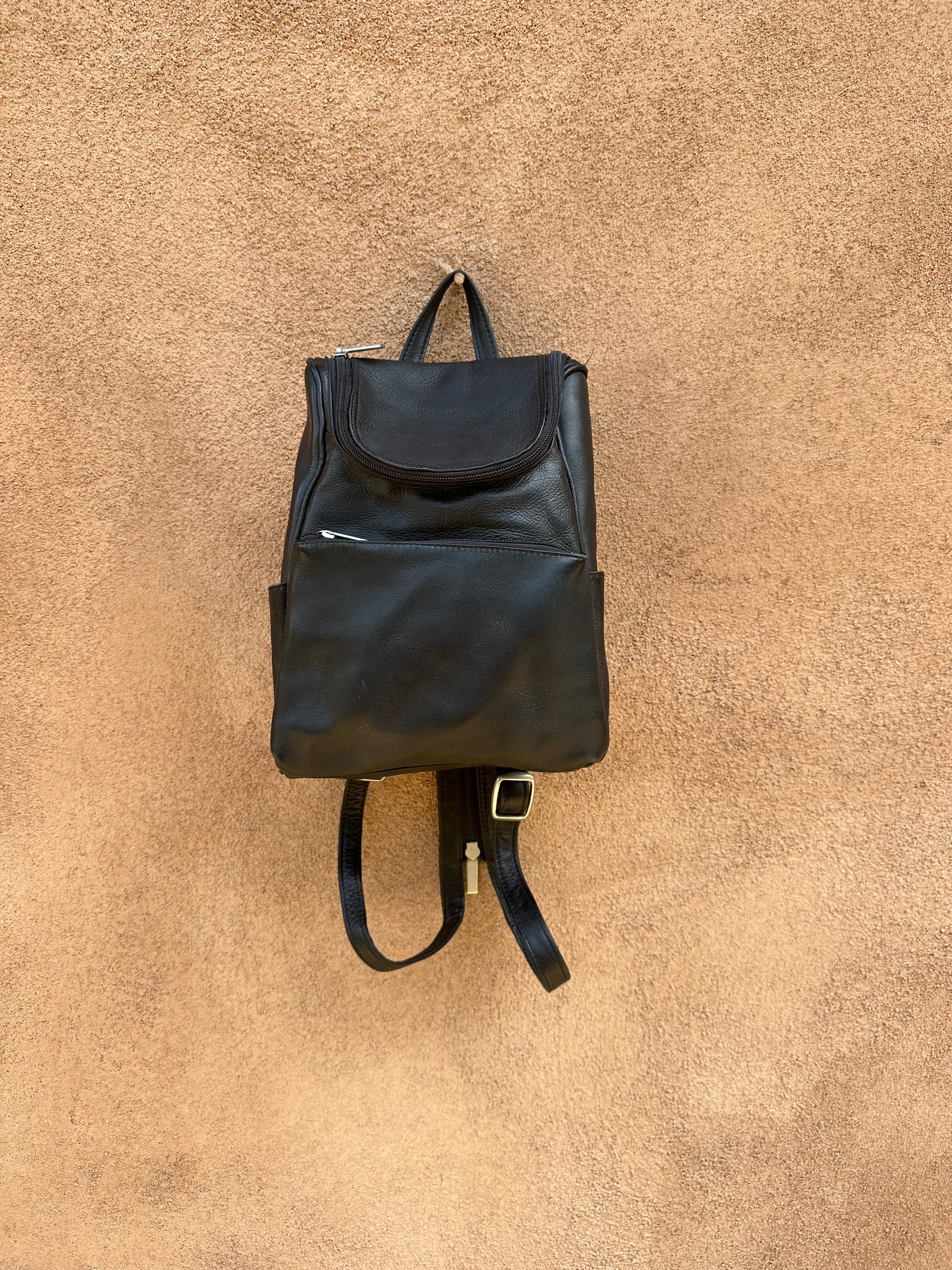 Wilson store leather backpack