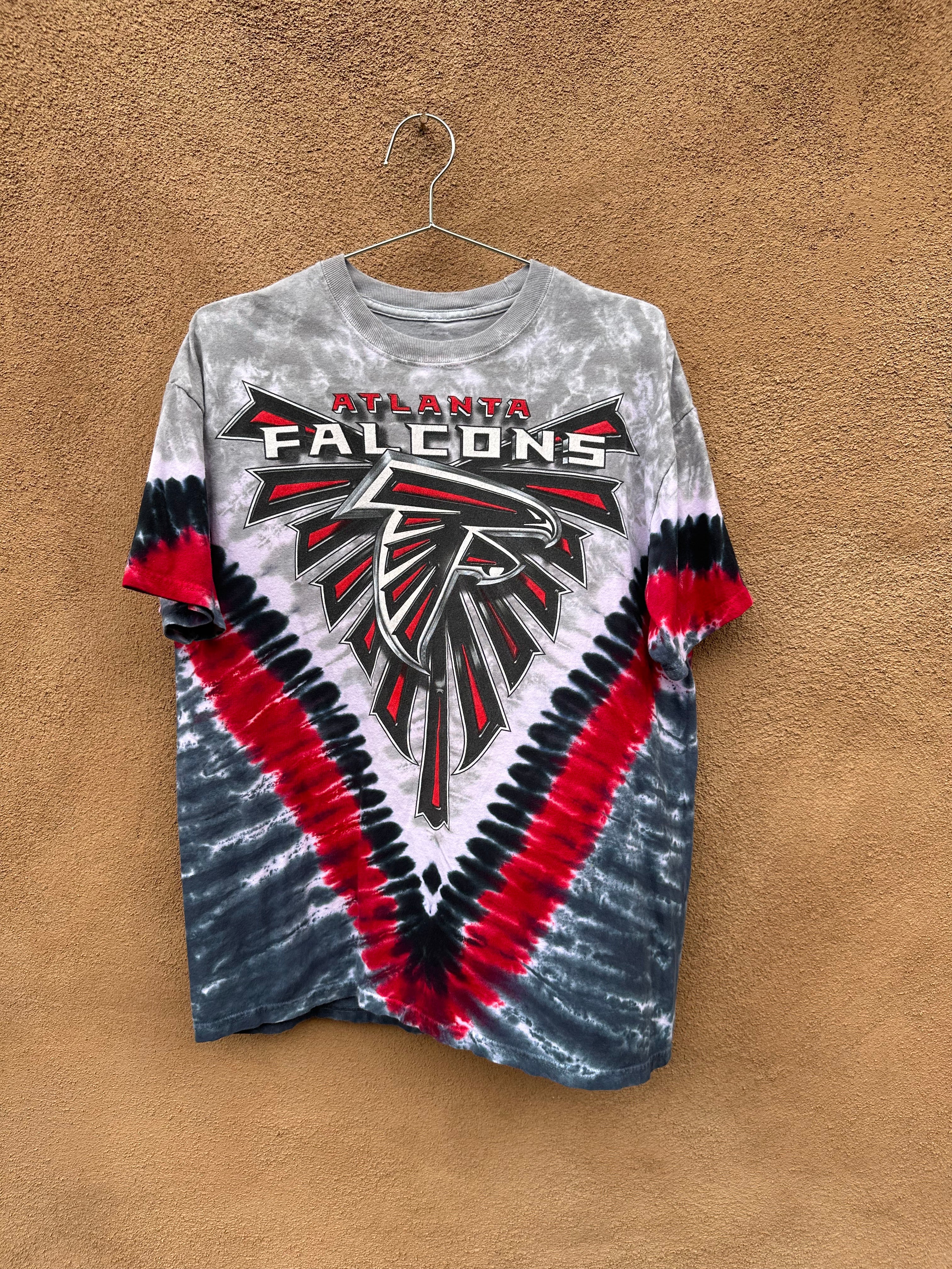 atlanta falcons tie dye shirt