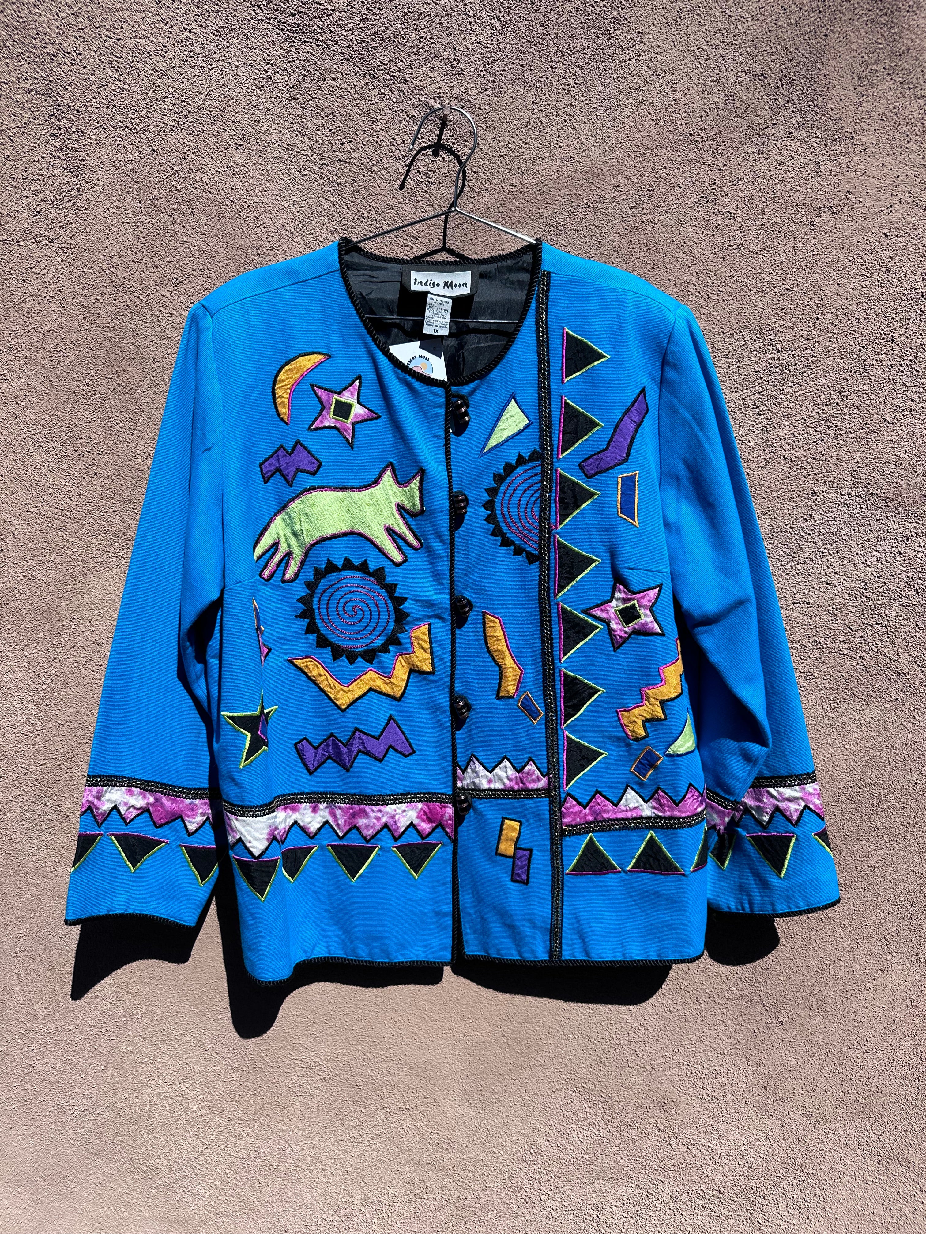 Indigo Moon 80's Southwest Theme Jacket