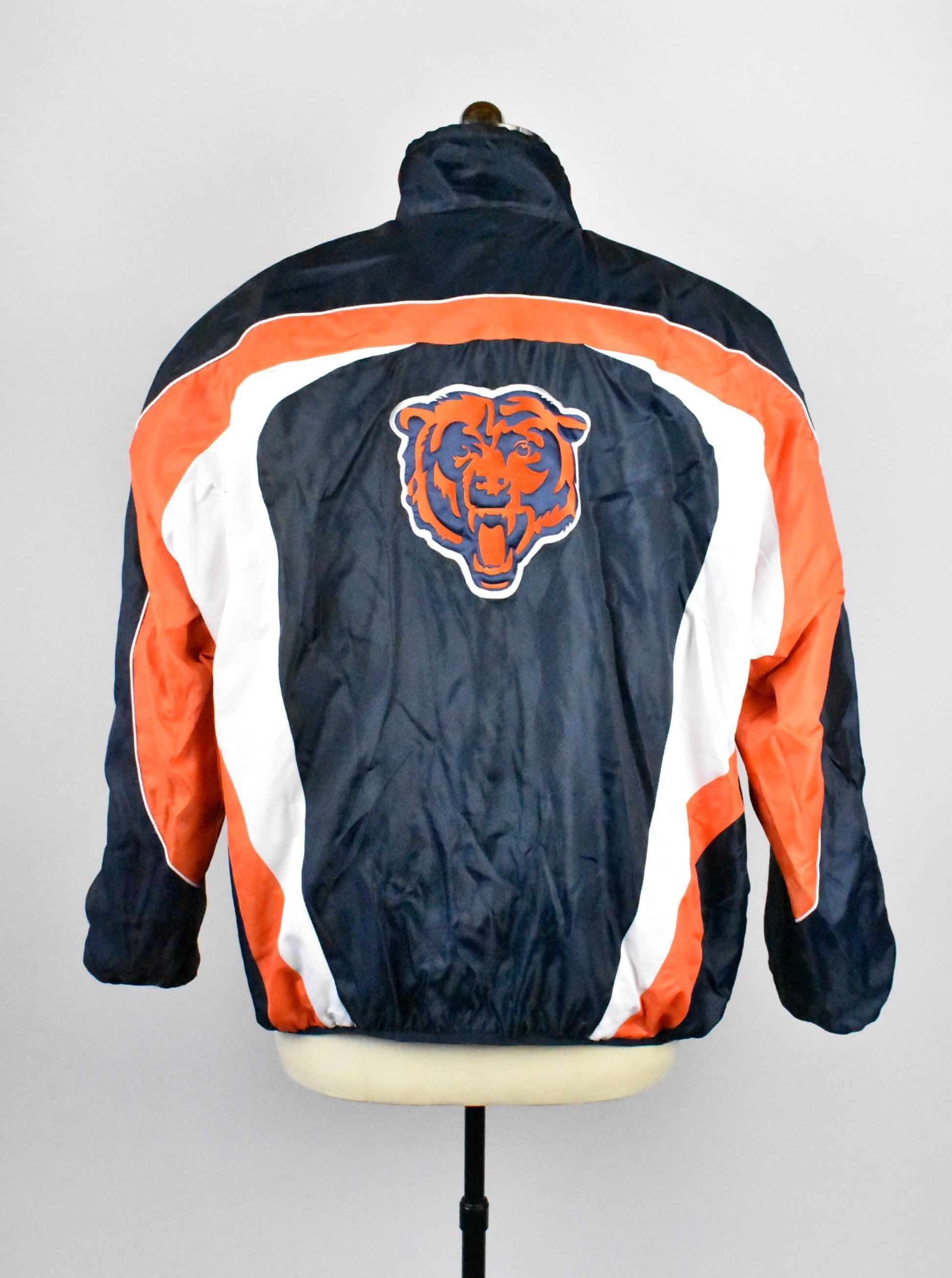 Women's NFL Chicago Bears Raw Edge Hoodie