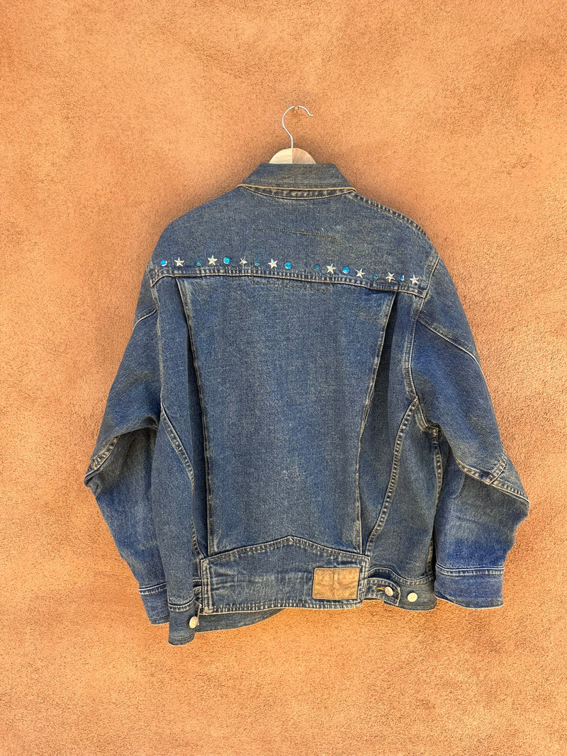 Blinged Out Freego Denim Jacket