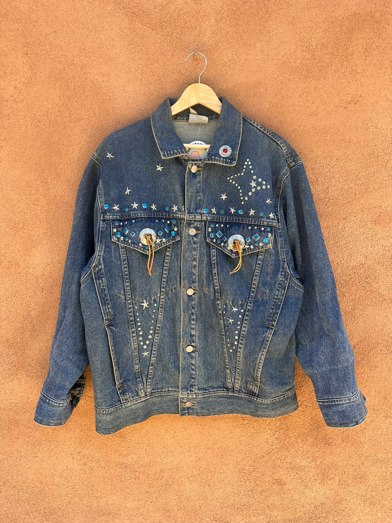 Blinged Out Freego Denim Jacket