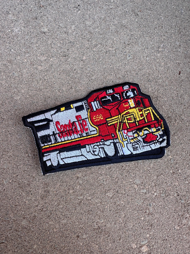 Red Super Chief Engine Side Patch