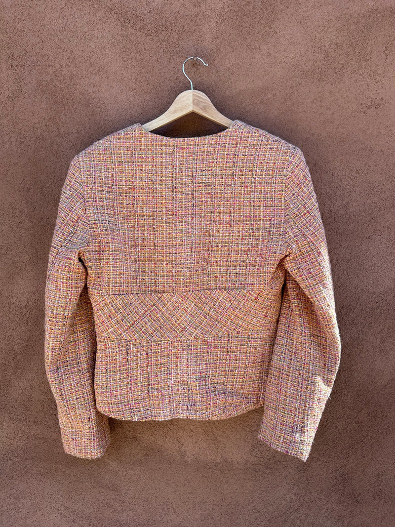 Bloomingdales Tweed Cotton/Rayon Jacket