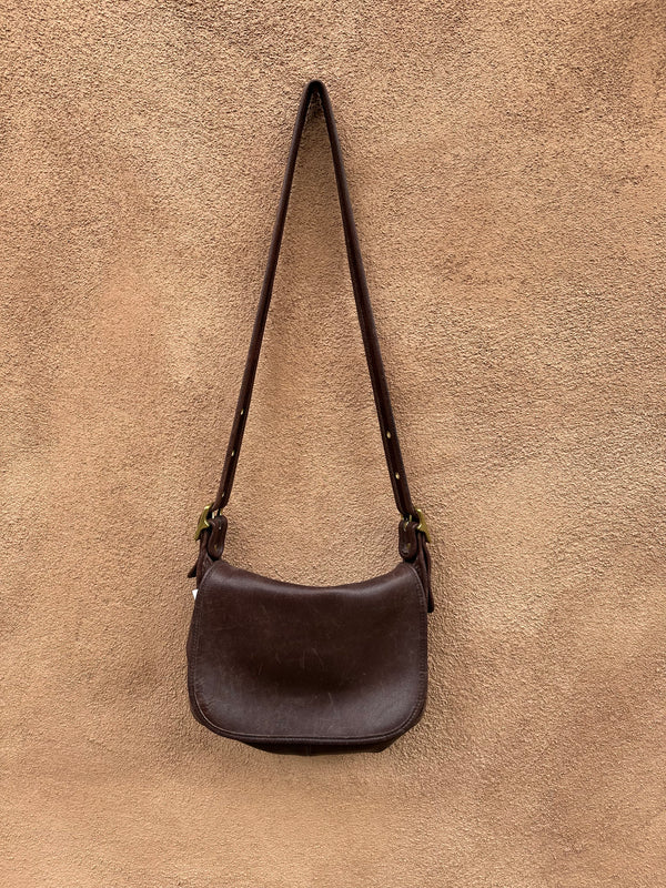 DISSONA Vtg Large Pebbled Leather Hobo Shoulder Bucket Bag