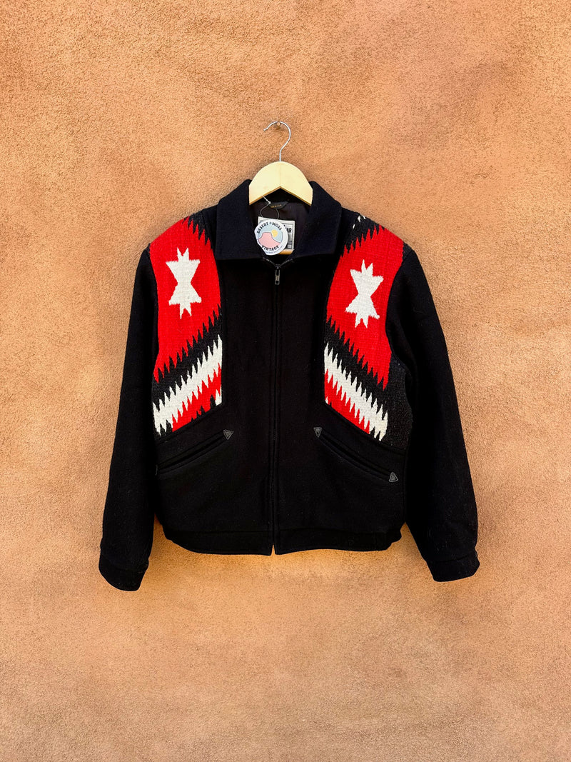 Pioneer Wear Chimayo Wool Bomber Jacket - Made in USA