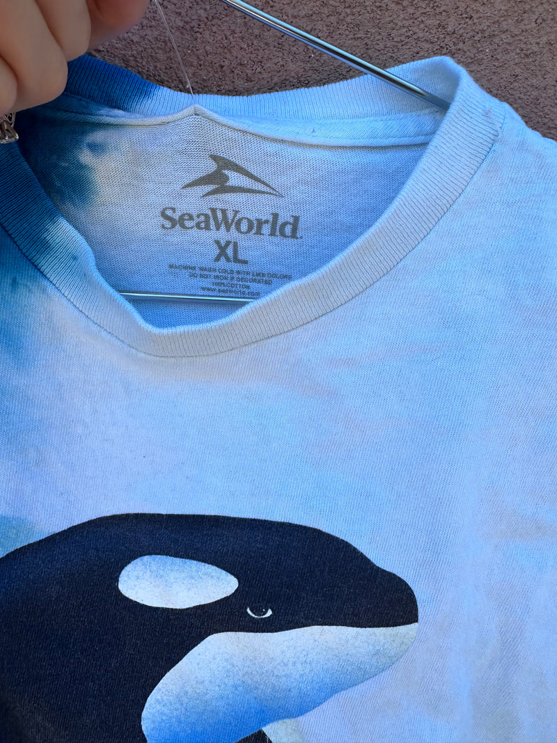 Vintage Tie Dye Orca T-shirt - Seaworld – DESERT MOSS VINTAGE