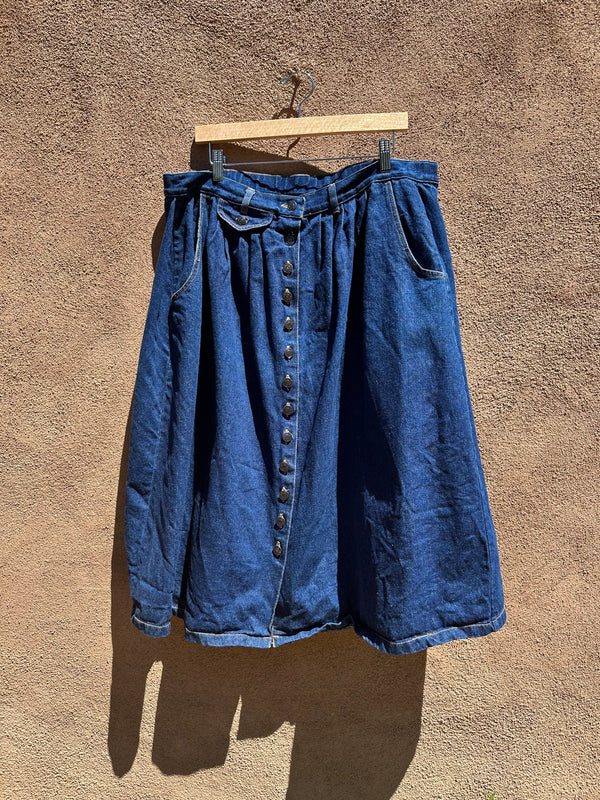 Dark Wash Jordache Skirt 10/20