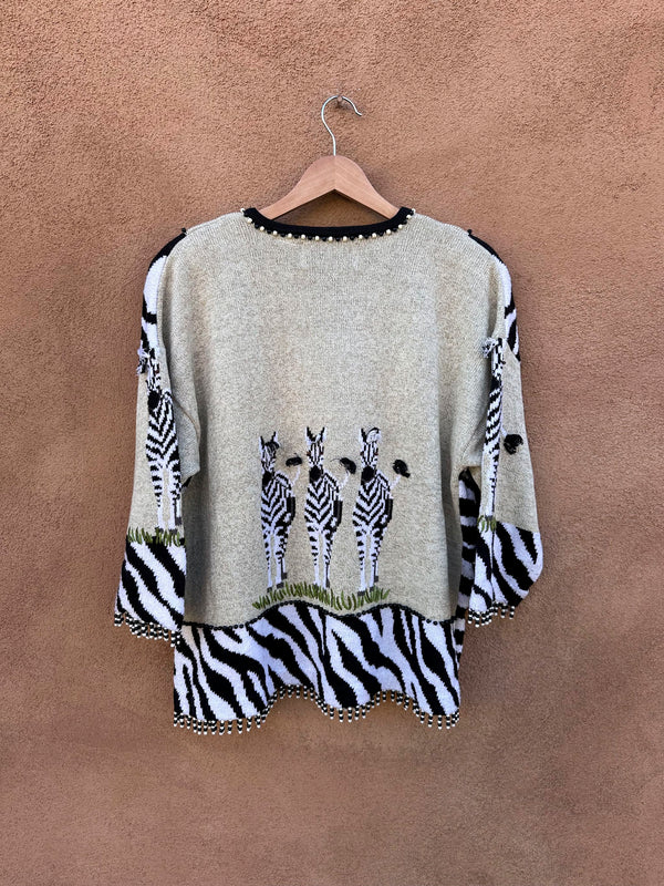 Design Options by Philip & Jane Gordon - Zebra Sweater