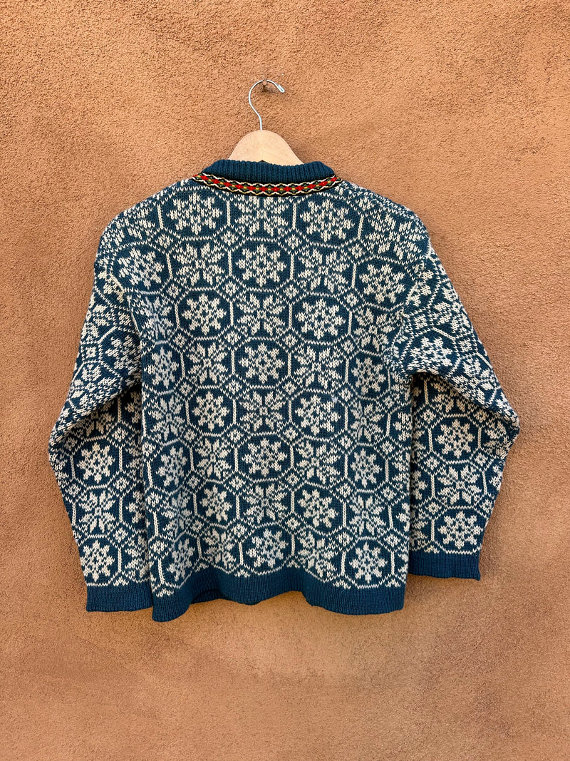 1960's Norwegian Wool Cardigan by Nordstrikk