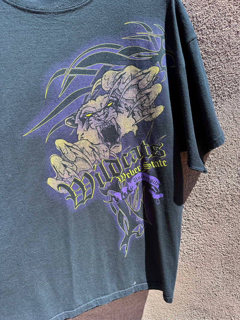 90's Weber State Wildcats Tee