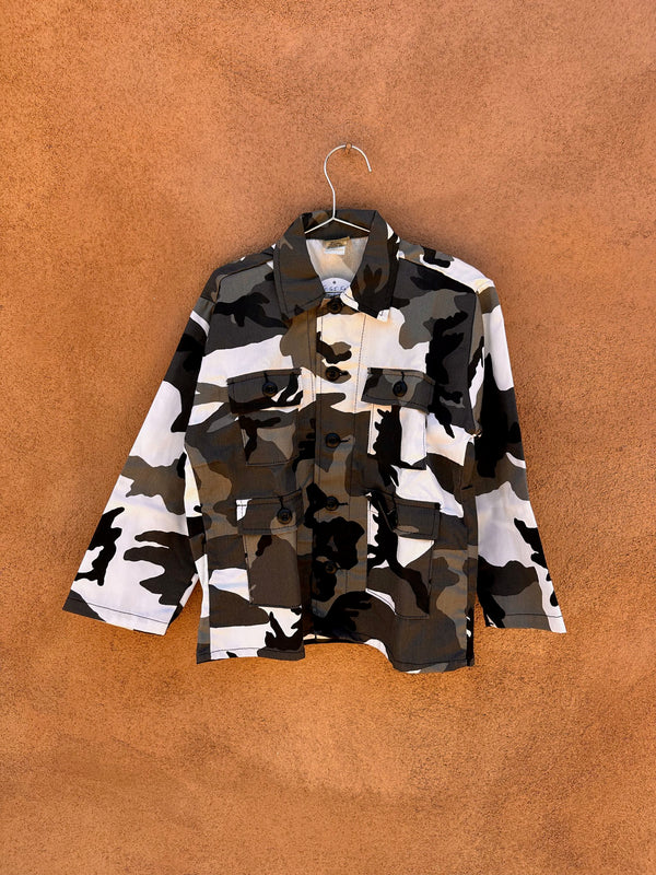 JR. G.I. Field Jacket - Black & White