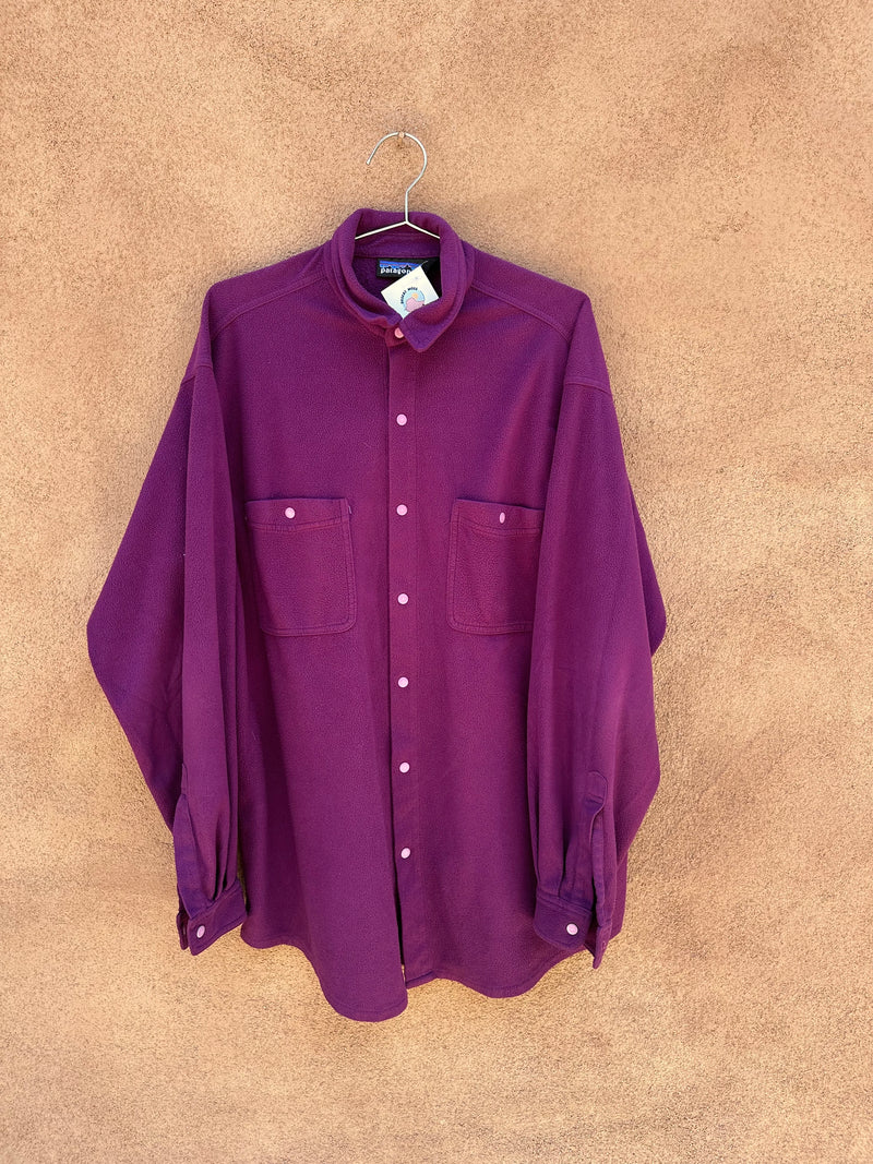 American Made Patagonia Button Snap Fleece Shirt