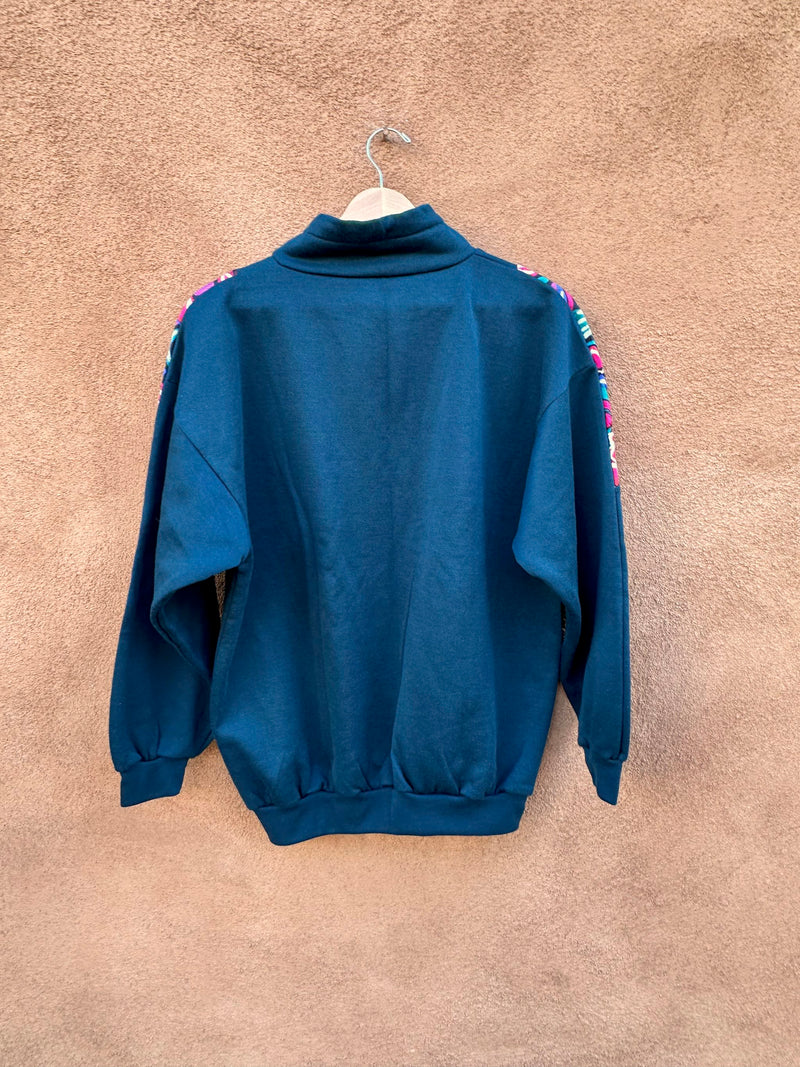 Pennylane 1980's 1/4 Zip Sweatshirt