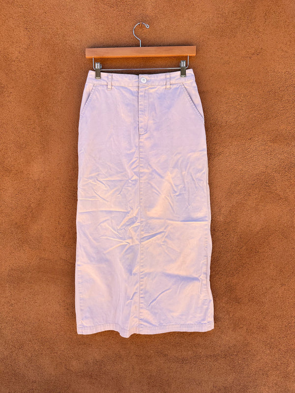 Beige Gap Cotton Skirt - 6