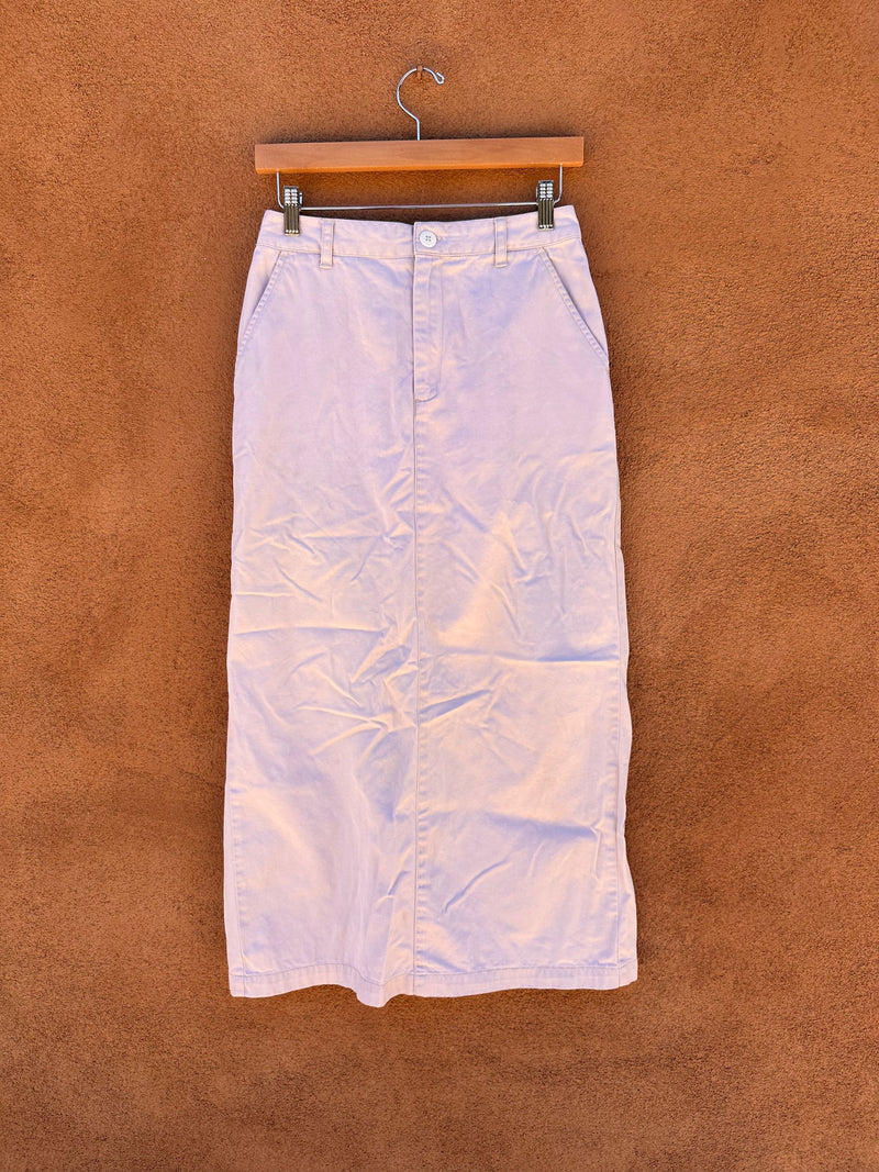 Beige Gap Cotton Skirt - 6