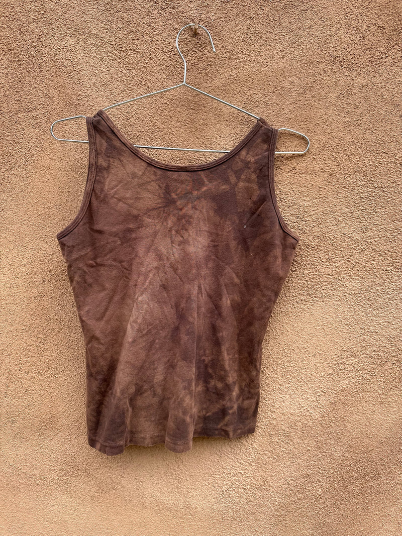 Brown Animal Tank Top