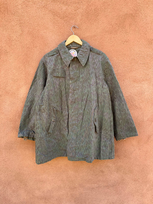 1960's East German Strichtarn Cotton Camo Jacket