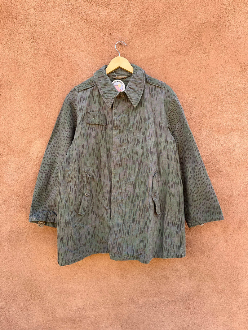 1960's East German Strichtarn Cotton Camo Jacket