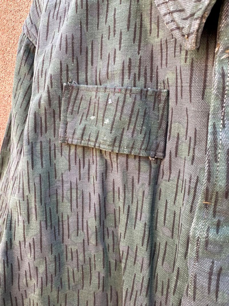 1960's East German Strichtarn Cotton Camo Jacket