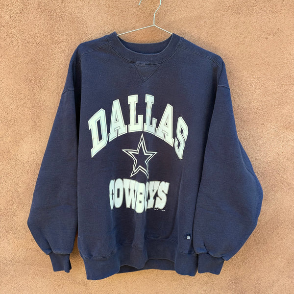 NFL, Tops, Dallas Cowboys Cropped Crewneck Sweatshirt