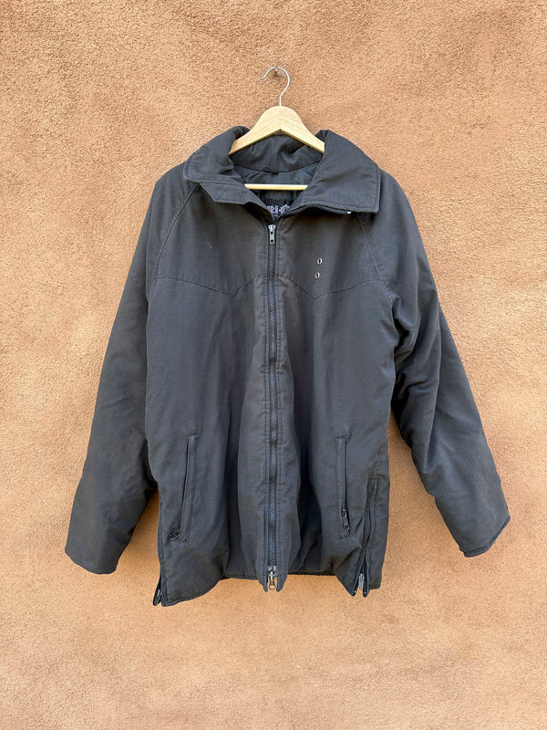 Alti of Santa Fe Black 1980's Ski Jacket