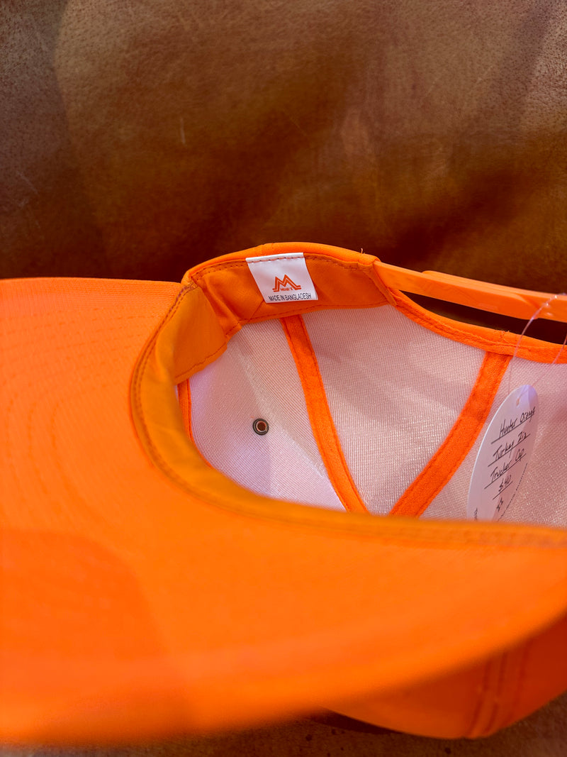 Hunter Orange Turkey Zia Trucker Cap