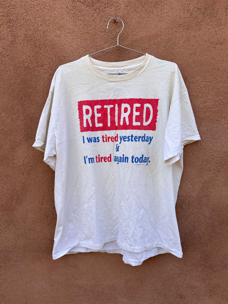 Retired T-shirt XL