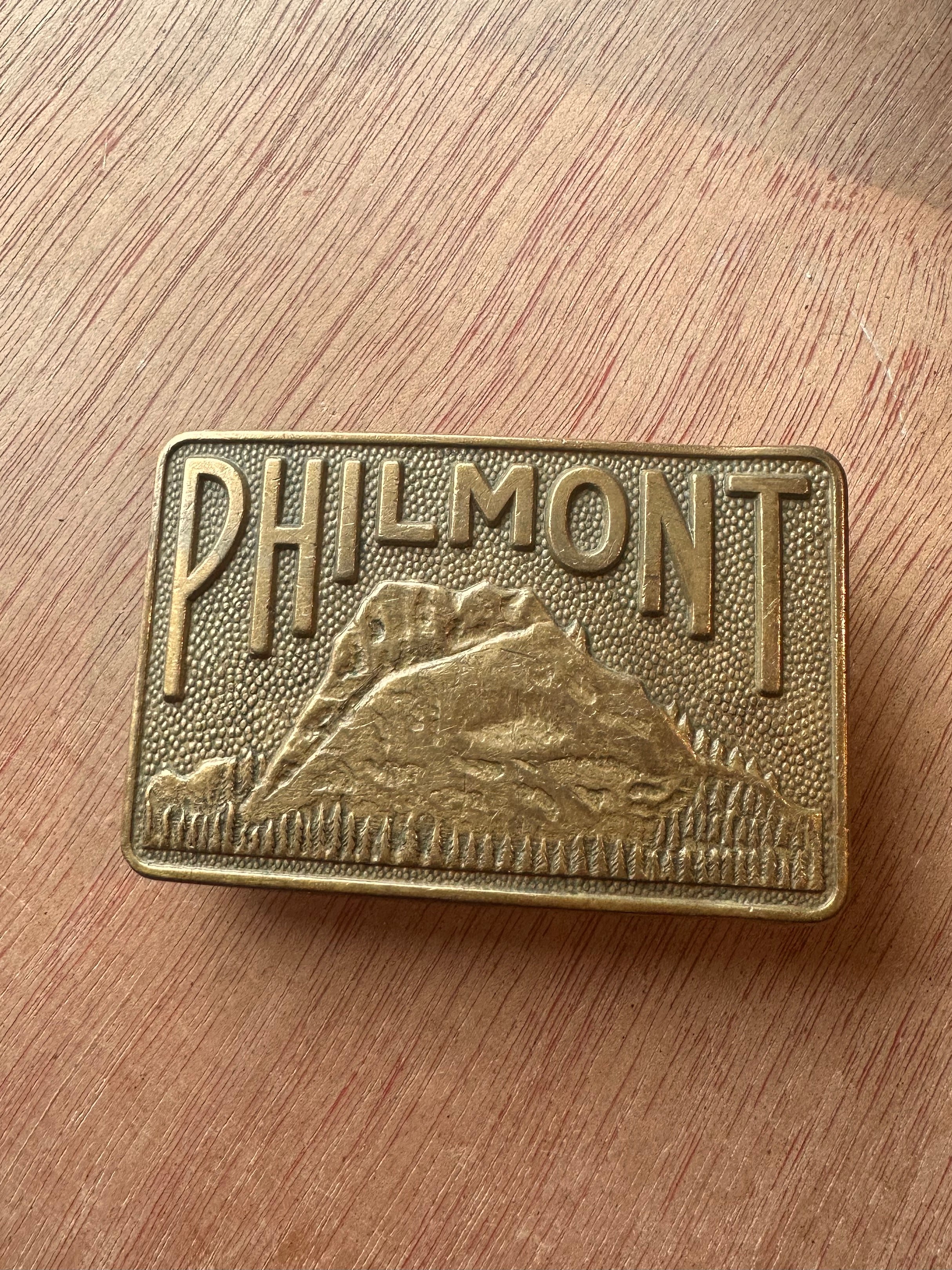 Vintage Philmont BSA Brass Belt Buckle – DESERT MOSS VINTAGE