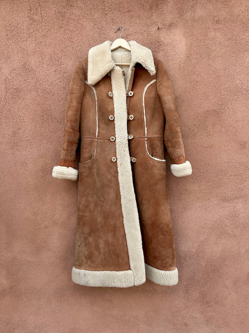 Montreal Leather Garment Shearling Coat - Long