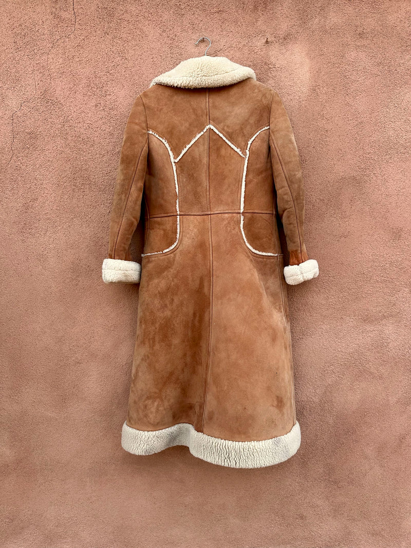 Montreal Leather Garment Shearling Coat - Long