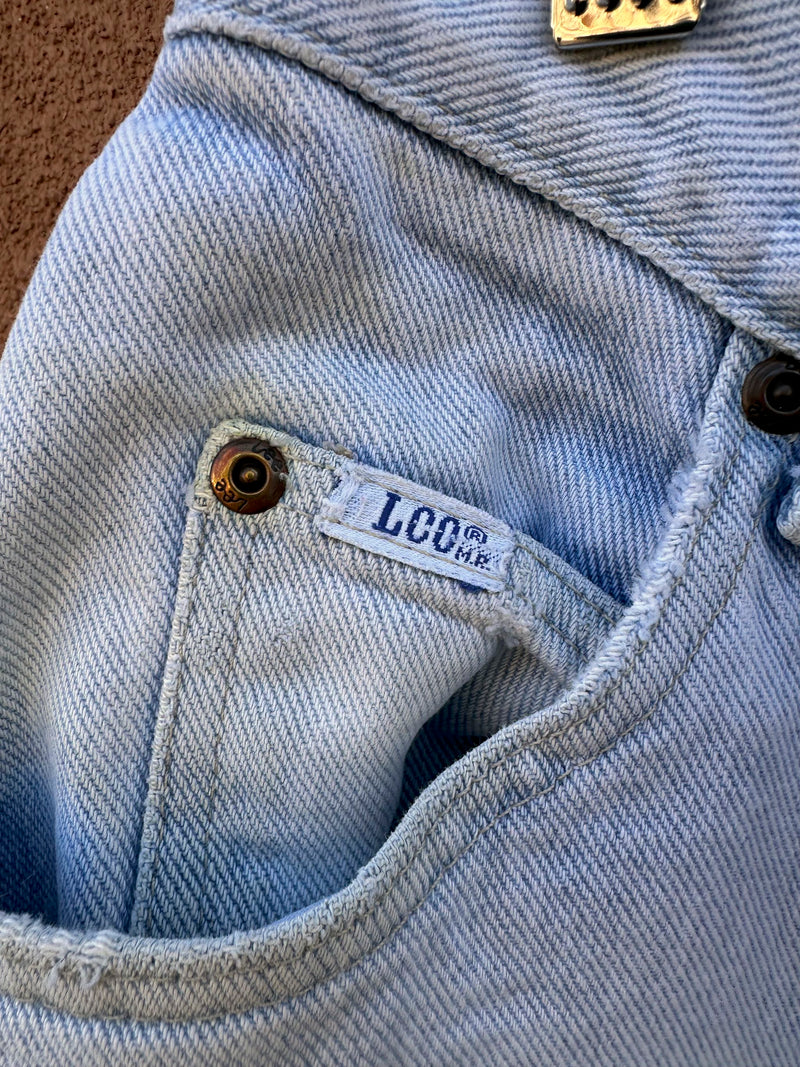 Light Wash 80's Lee Jeans - sz. 16