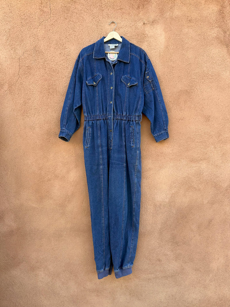 1980's Cotton Denim Jumpsuit by Together!