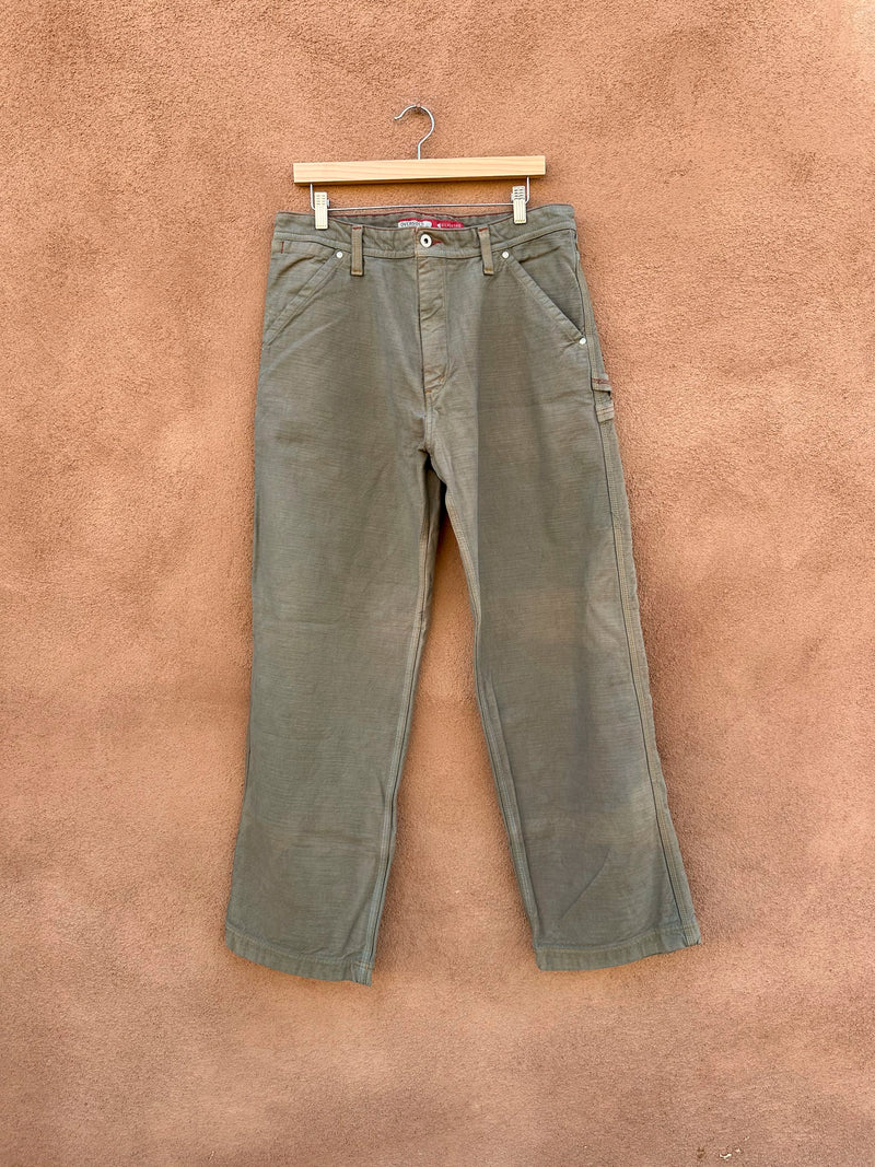 Green Silvertab Levi's Workwear Carpenter Jeans