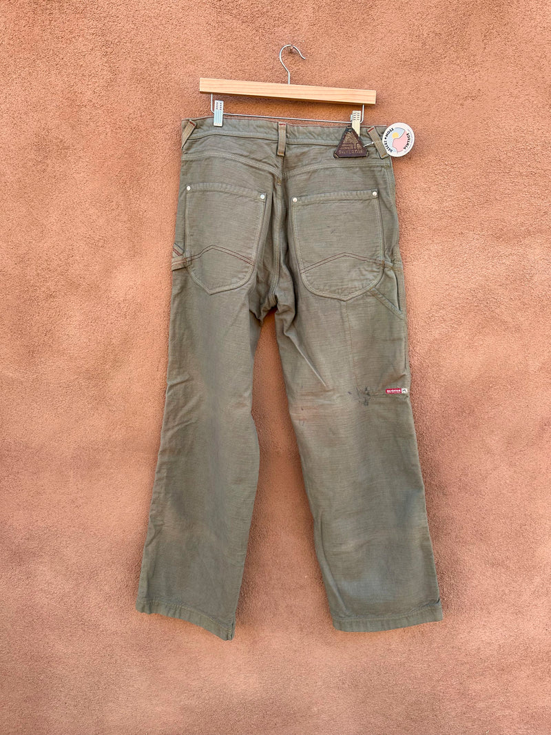 Green Silvertab Levi's Workwear Carpenter Jeans