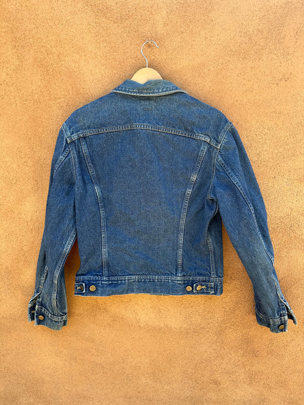 70's Black Label Lee Rider Trucker Jacket - 40R