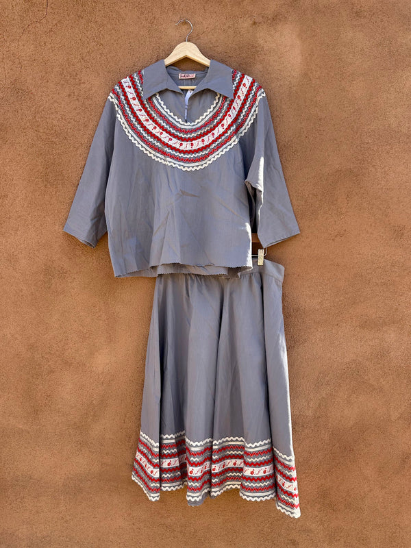 Gray Ganscraft Fiesta Dress