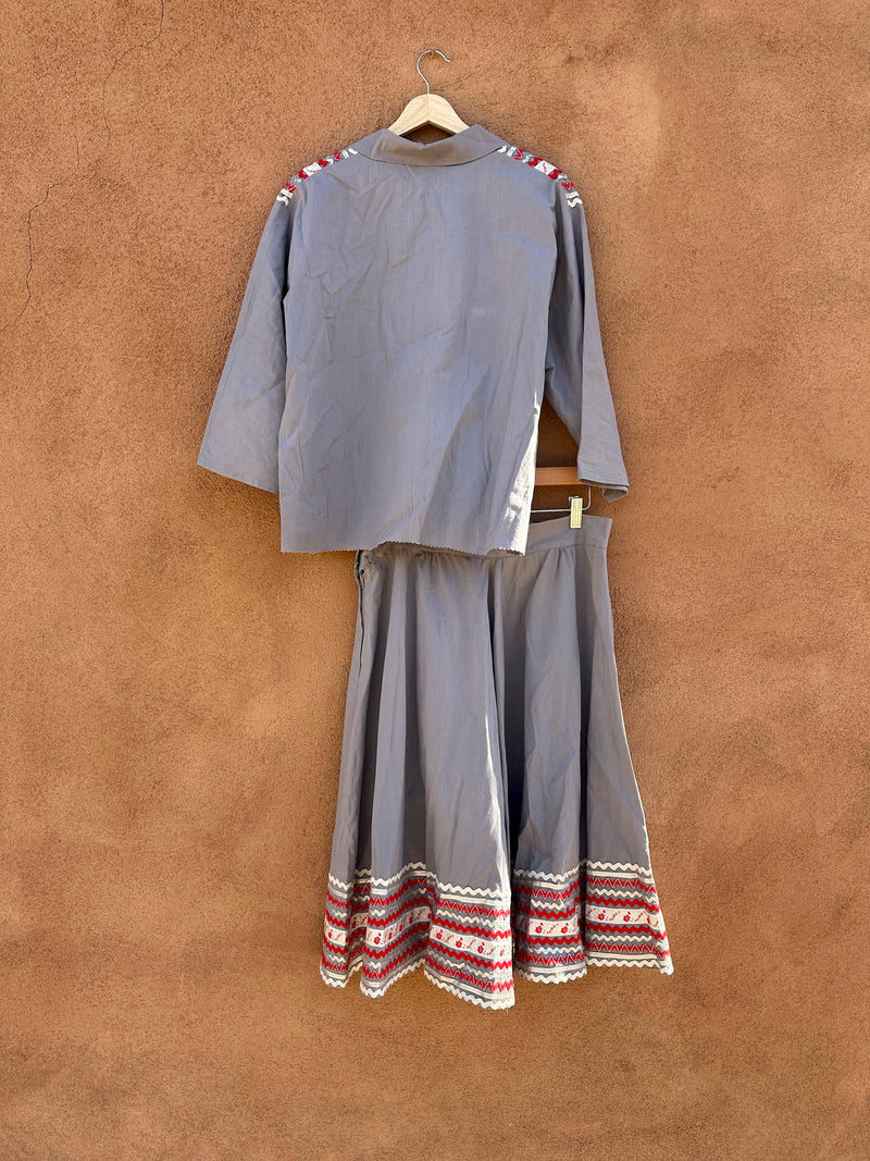 Gray Ganscraft Fiesta Dress