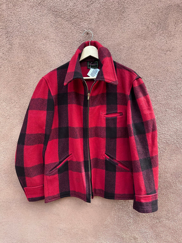 1960's Buffalo Plaid Chippewa Hunting Jacket