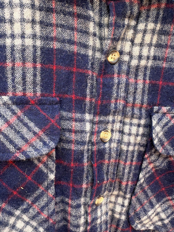 Wool Blend Briggs Plaid Flannel