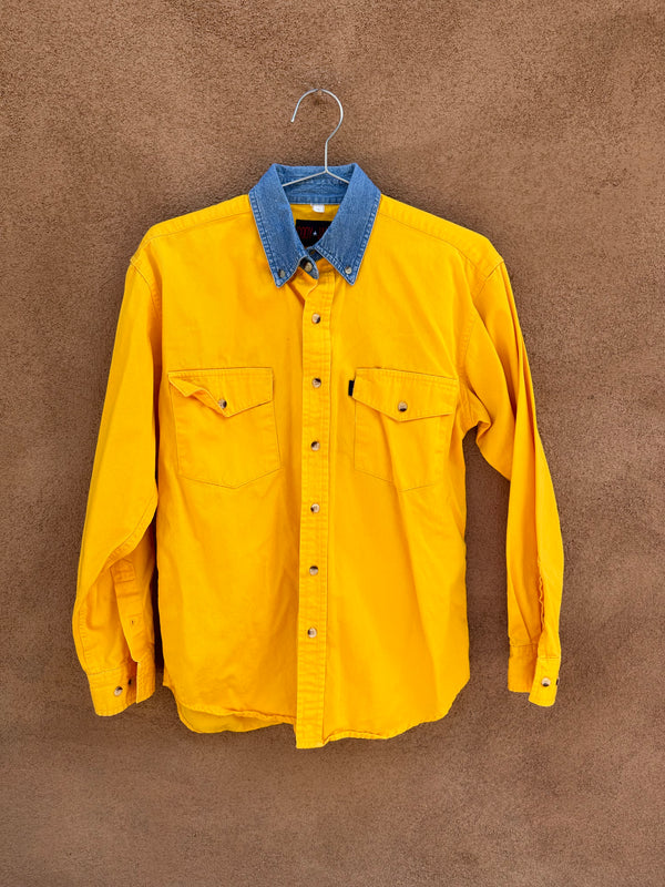 Canary Yellow Cody James Western Shirt