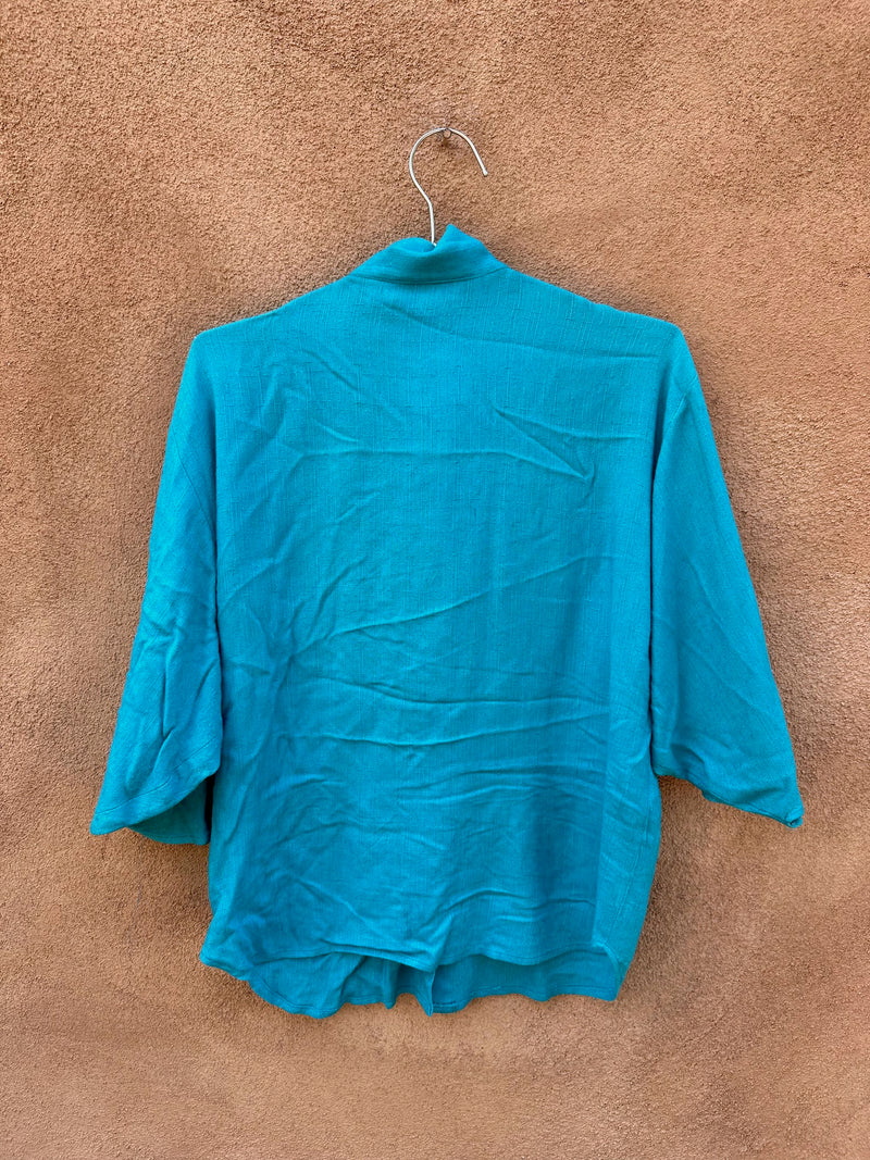 Blue Melrose Summer Blouse