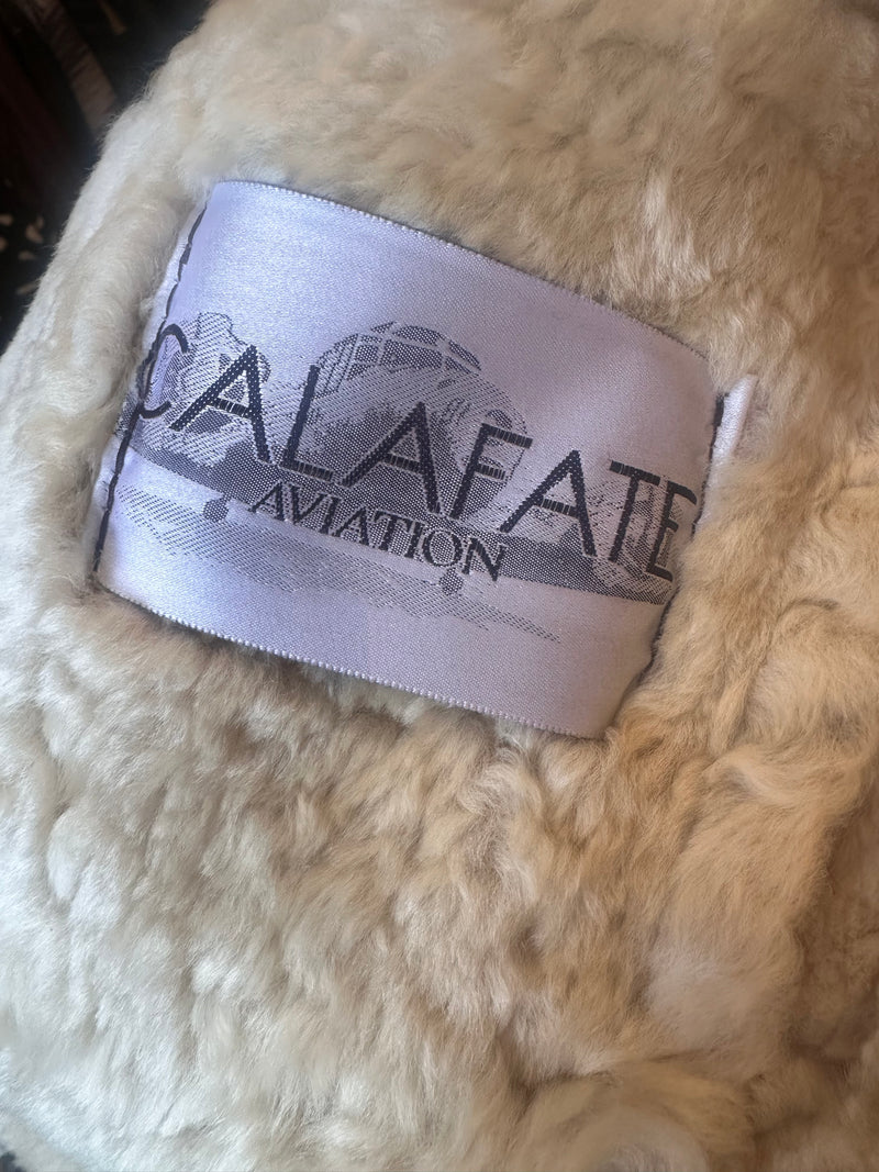 B-3 Type Bomber Jacket - 100% Shearling - Calafate Aviation