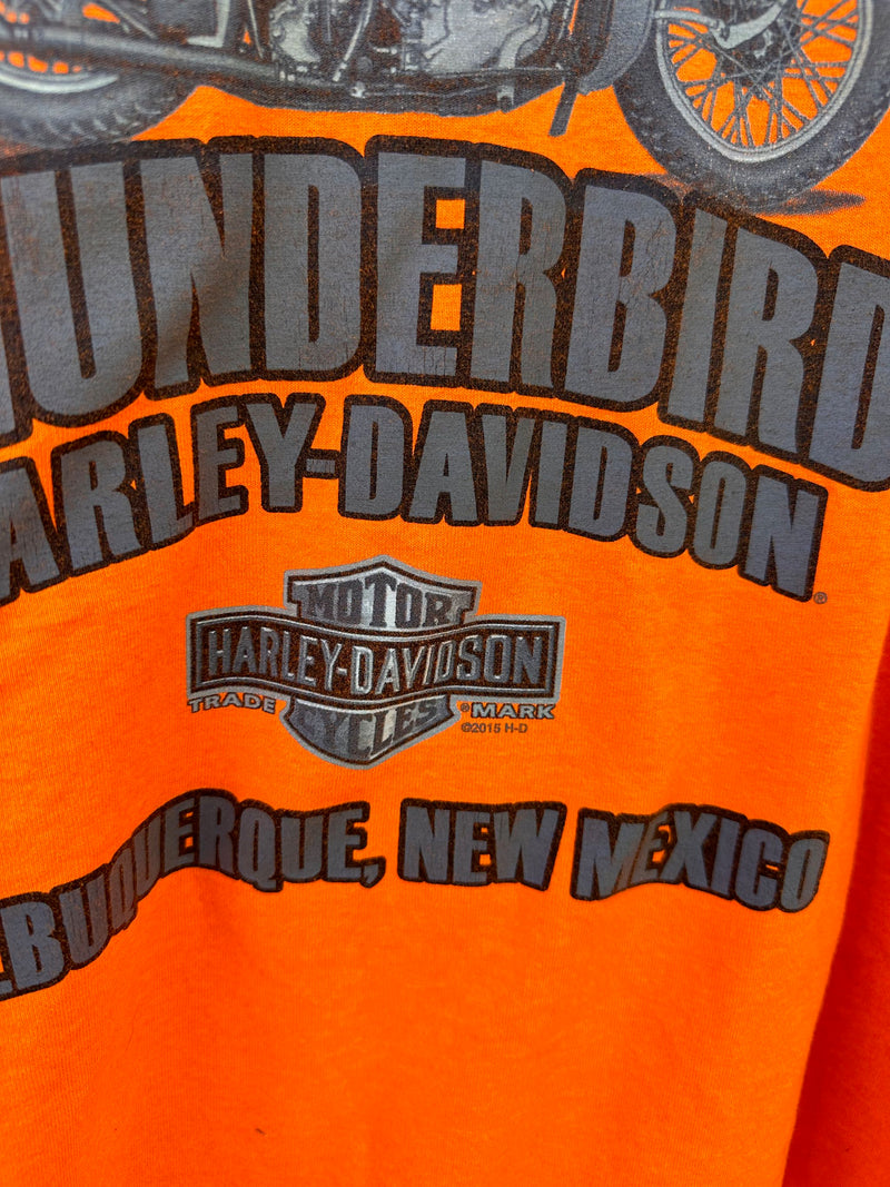 Harley Davidson Orange Long Sleeve 2015/2017 T-shirt