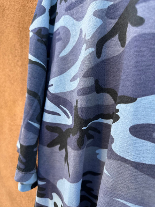 Rothco Blue & Black Camo T-shirt