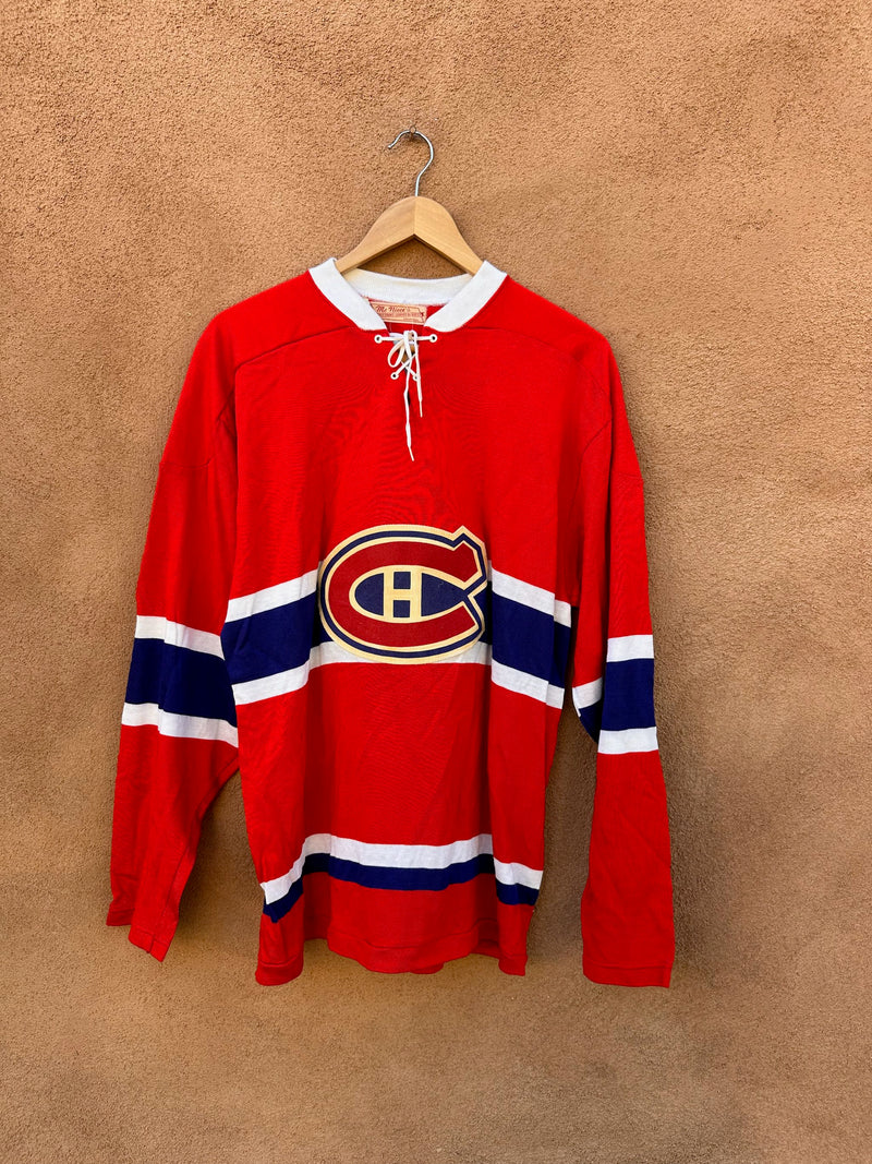 1940's - 1950's Montreal Canadians Jersey/Sweater by McNiece's