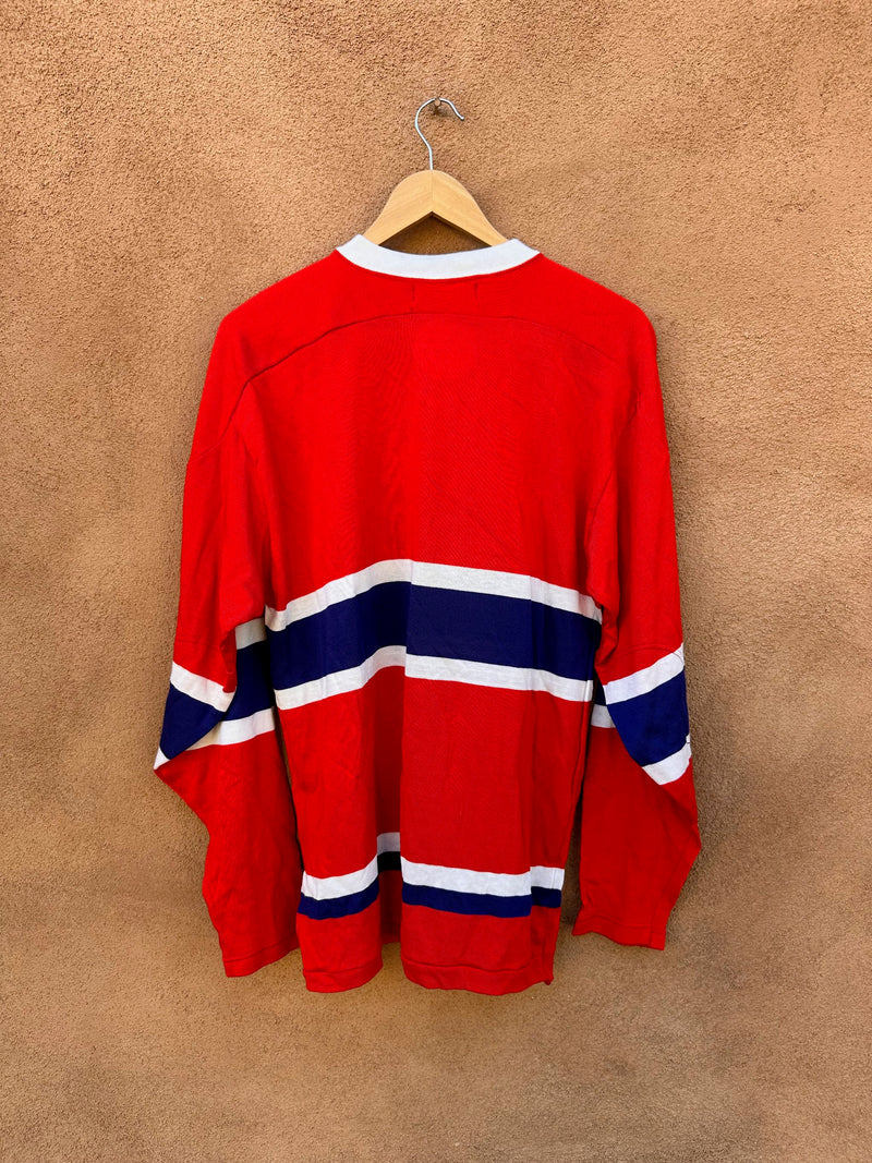 1940's - 1950's Montreal Canadians Jersey/Sweater by McNiece's