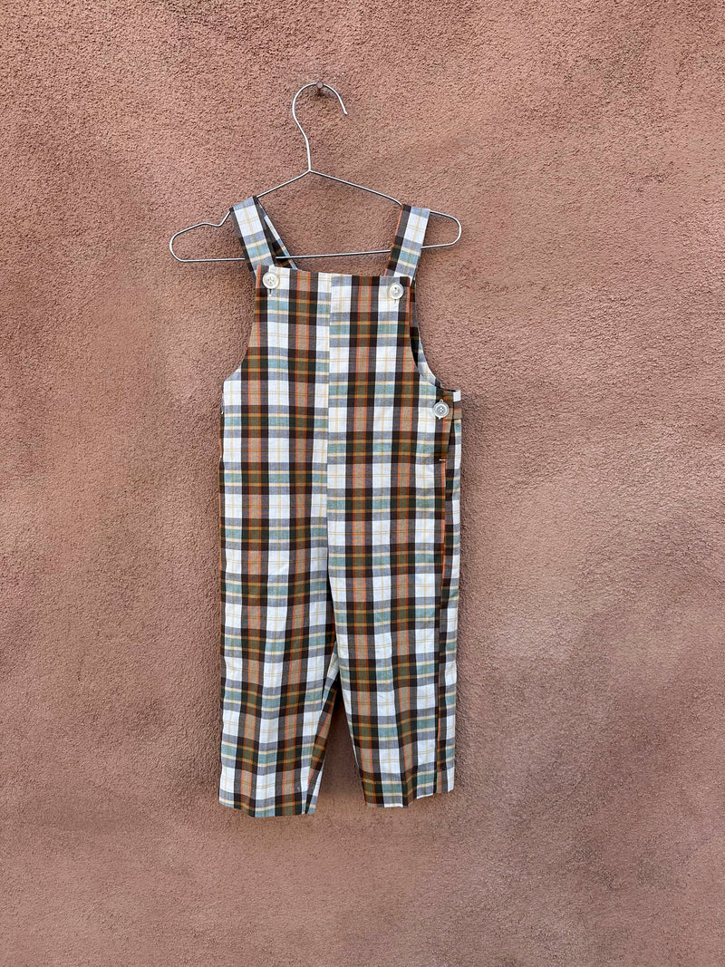 1950's Health-tex Earthtone Toddler Overalls